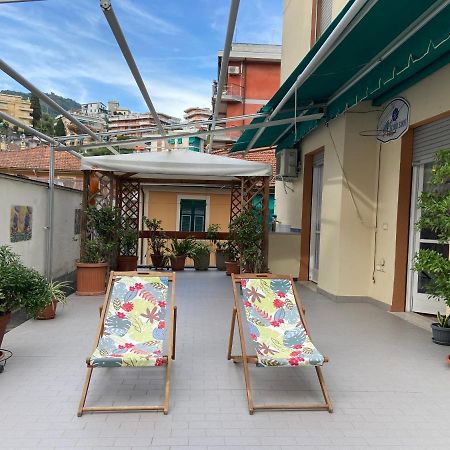 Sunny Apartment With Big Terrace Rapallo Ngoại thất bức ảnh