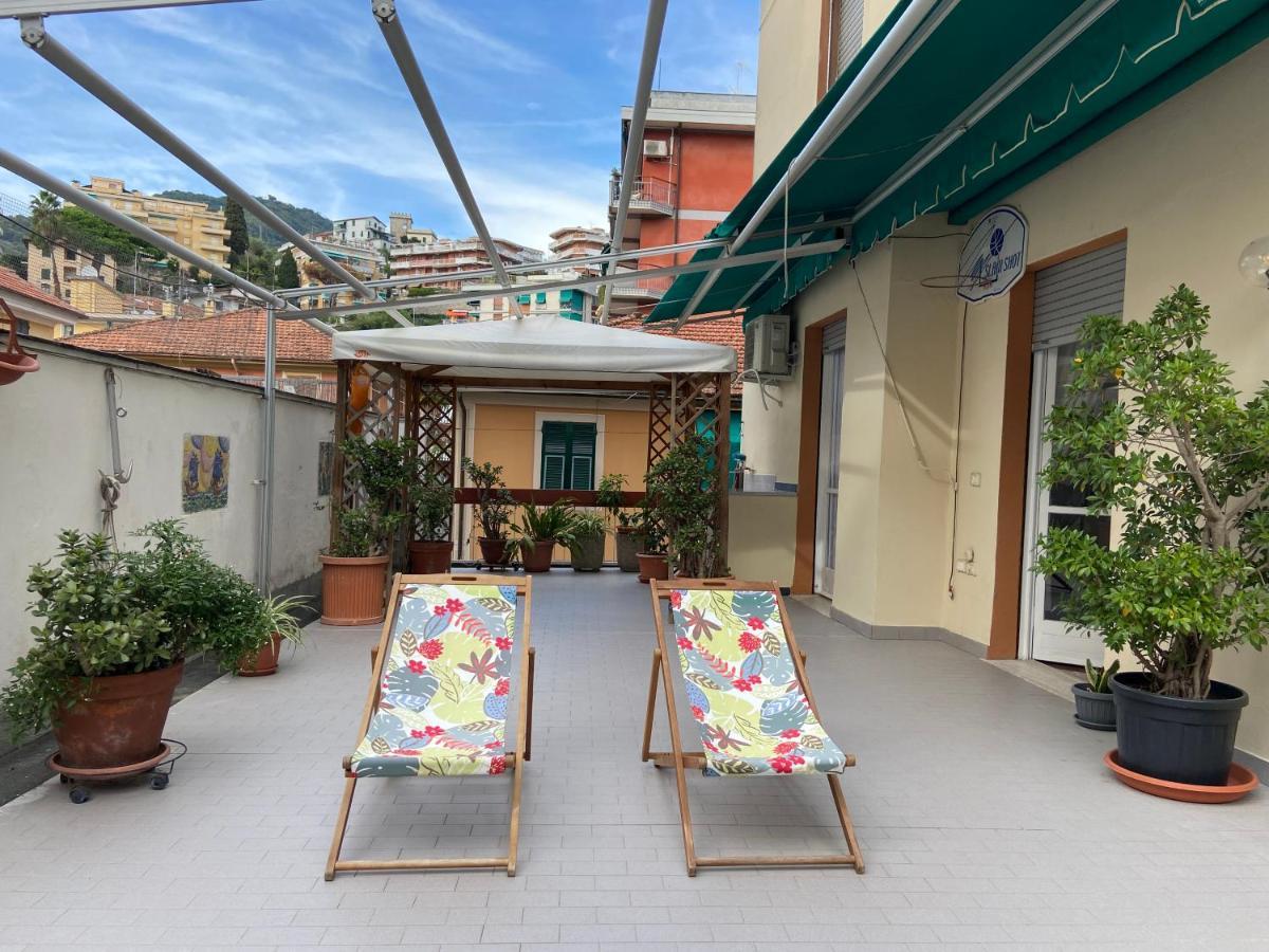 Sunny Apartment With Big Terrace Rapallo Ngoại thất bức ảnh